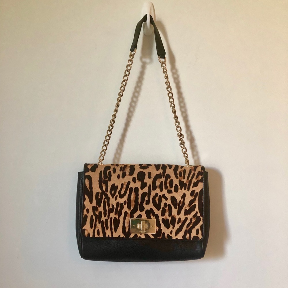 Kate Spade Leather and Leopard Purse
